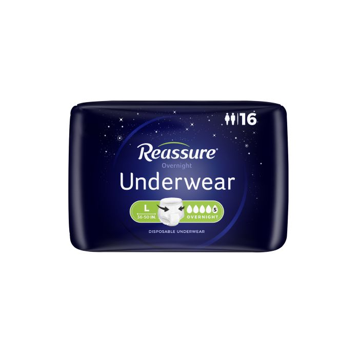 Men's Assurance Guards Underwear Liners & Reassure Underpads